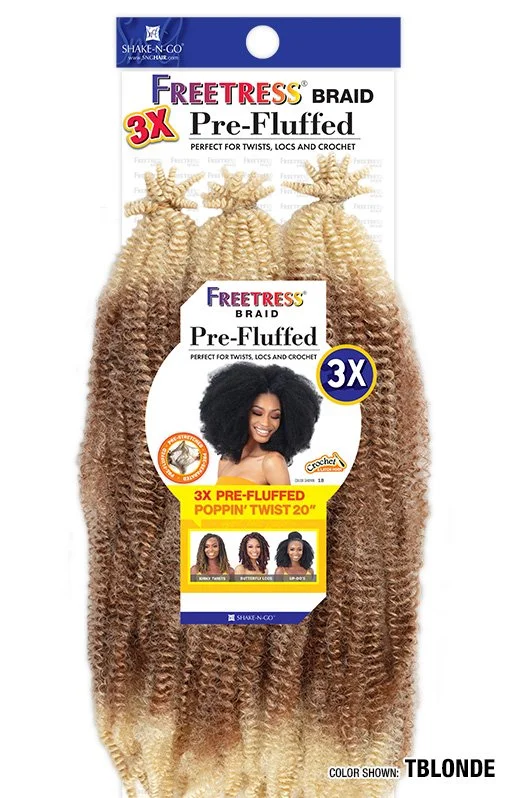 3X PRE-FLUFFED POPPIN' TWIST 20